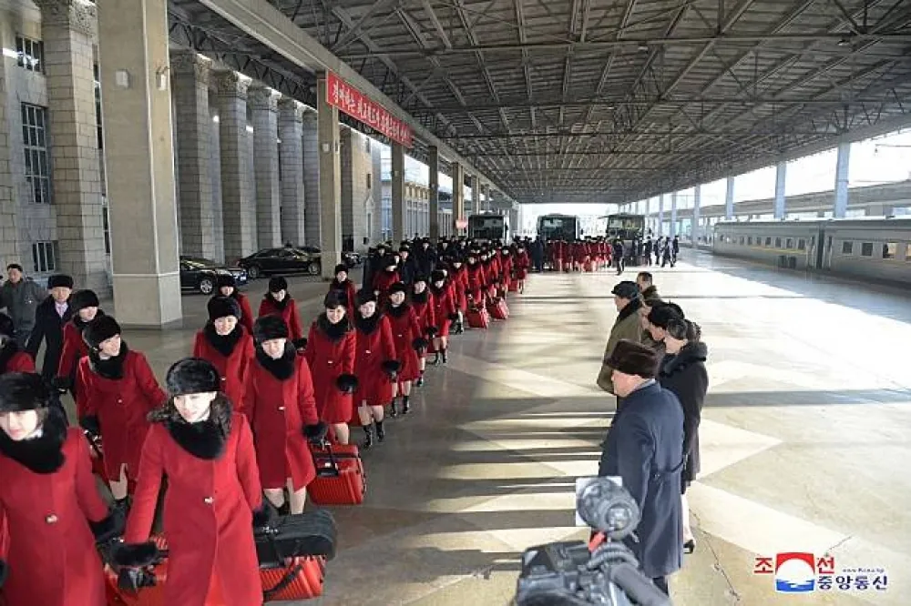 平昌冬奧北韓搶風采　藝術團、啦啦隊等今明陸續到南韓
