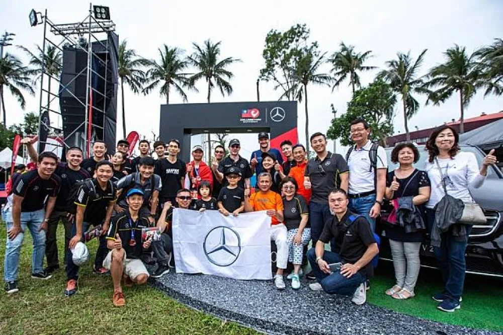 2018 Challenge Taiwan鐵人三項　台灣賓士總裁邁爾肯親身參與全程賽事