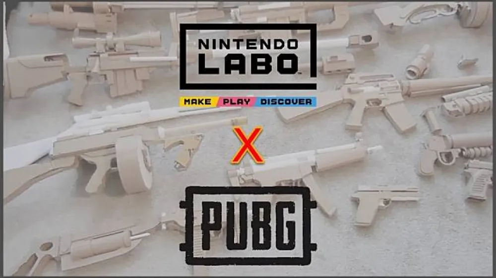 【PUBG】LaboxPUBG　國外玩家自製紙版AWM栩栩如生