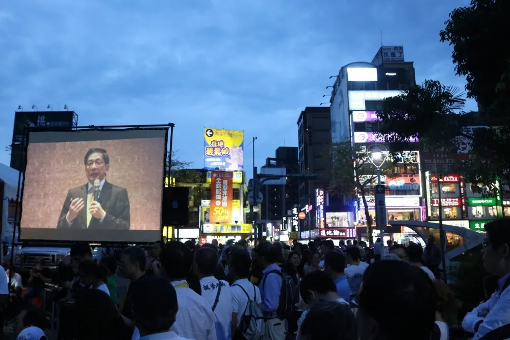 【新五四運動】大學自治不可棄　抗議教育部駁回管中閔案