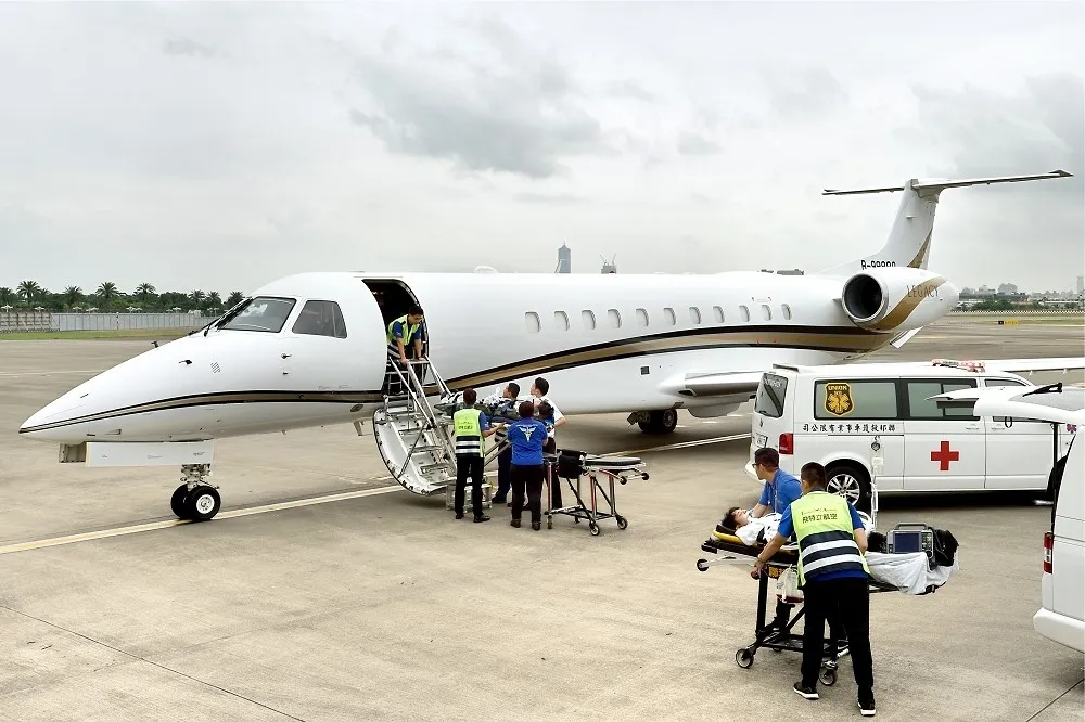 空中醫療轉送成為「台灣之光」！  飛特立航空4架專機打造台灣最大醫療專機機隊