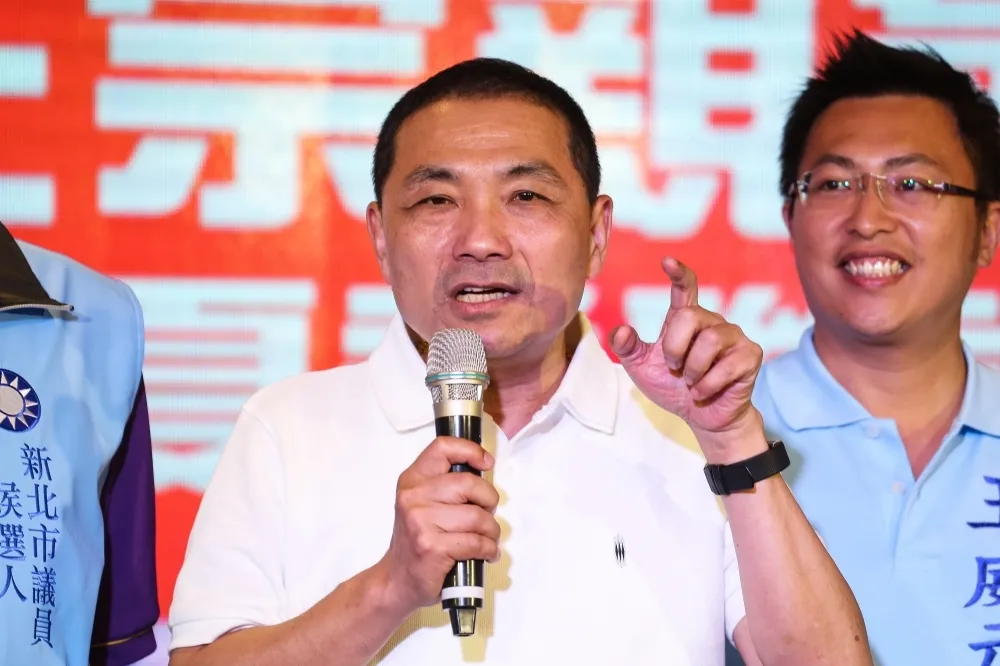 綠營北市自提人選他觀戰　侯友宜酸：大家一起來看戲
