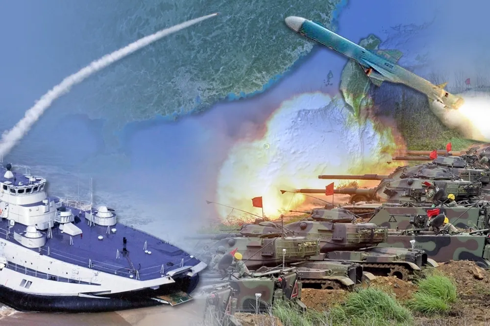 【漢光兵推】雄三、雄二與雷霆2000　重創解放軍船團
