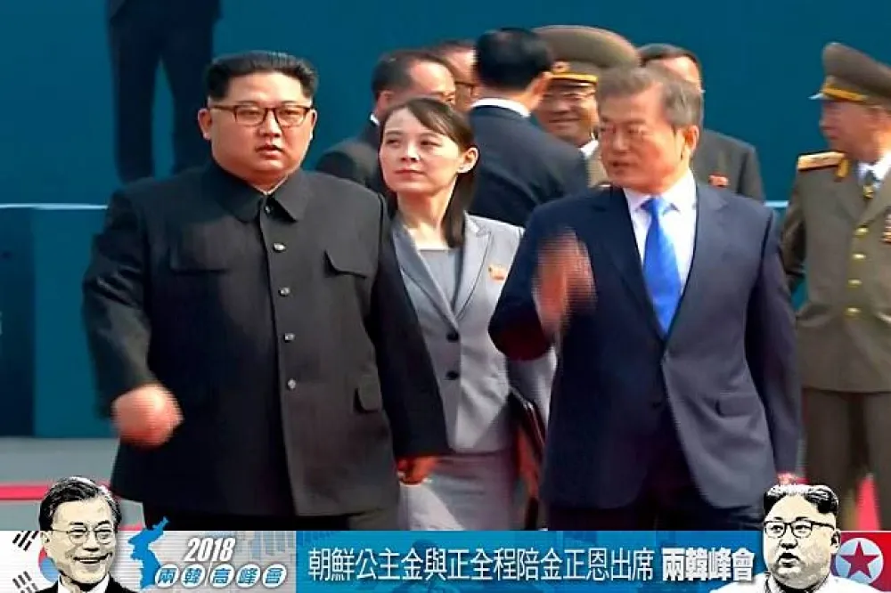 朝鮮公主金與正　全程陪金正恩出席兩韓峰會　