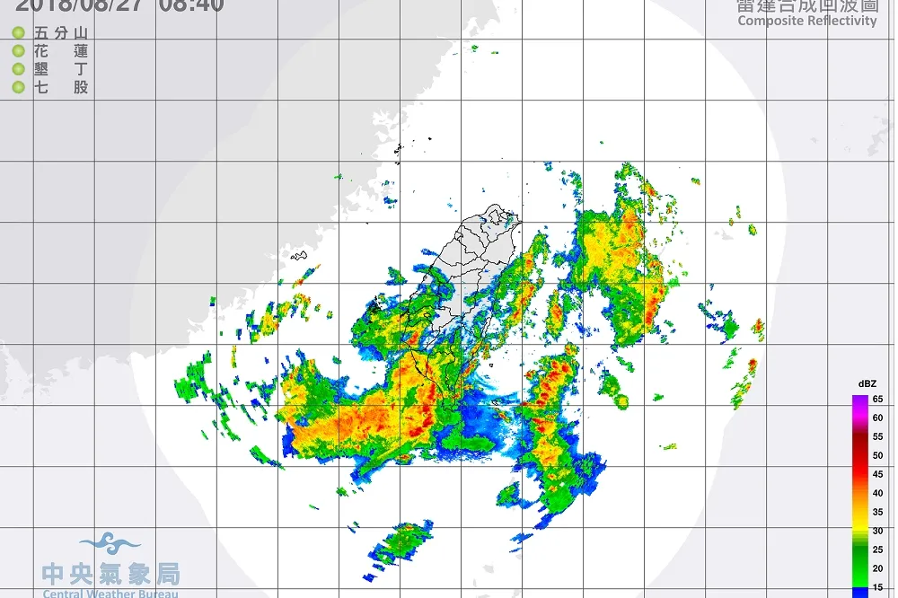 西南氣流再降3天大雨　20個縣市發布豪雨特報