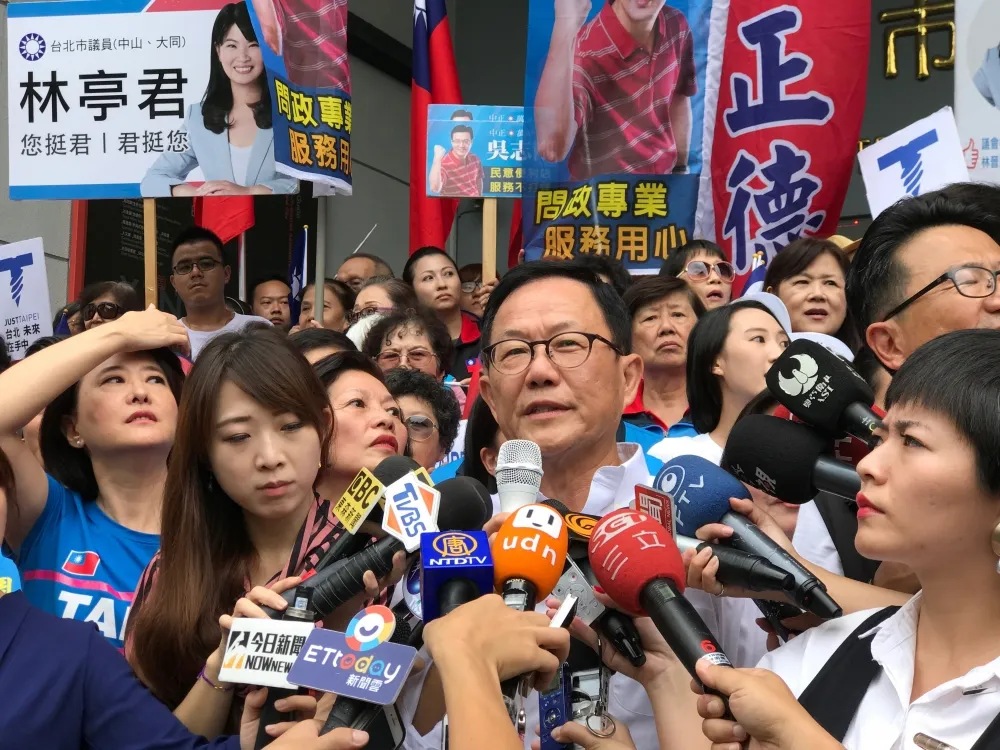 【登記參選囉】丁丁諷柯P執政只會幹話　高喊1124「換市長，救台北！」