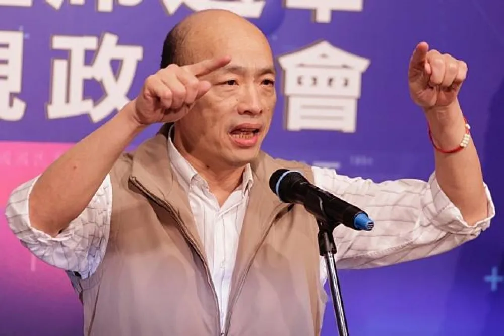 藍營支持者請他吃滷肉飯力挺　韓國瑜9日宣布參選高雄市長