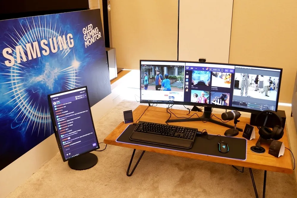 【現場直擊】電競玩家必備的SAMSUNG與RAZER頂級組合　9/1預購現賺萬元