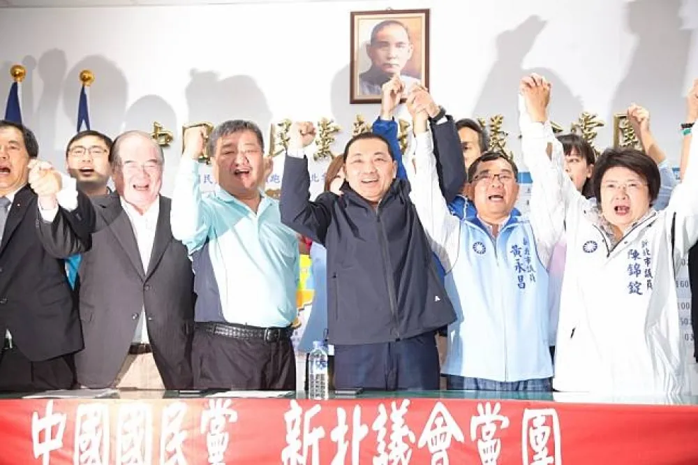 延續新北藍天信心滿滿　侯友宜喊出：市議員也要過半