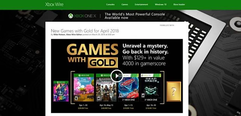 《刺客教條：梟雄》開放 Xbox LIVE 金會員免費下載