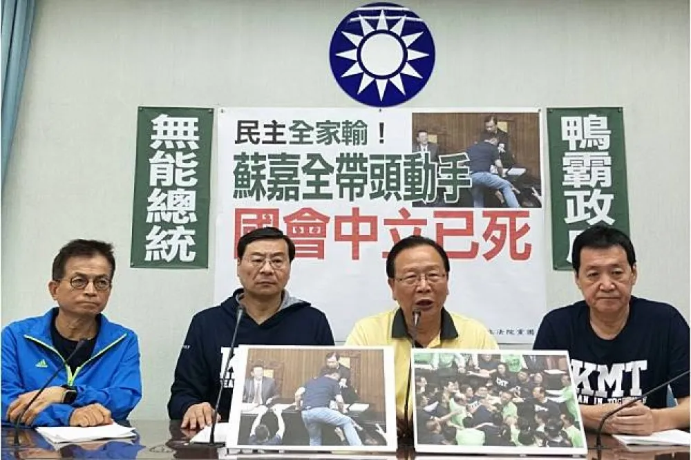 國民黨批「暴力阿全」　林志嘉：本能反應防衛