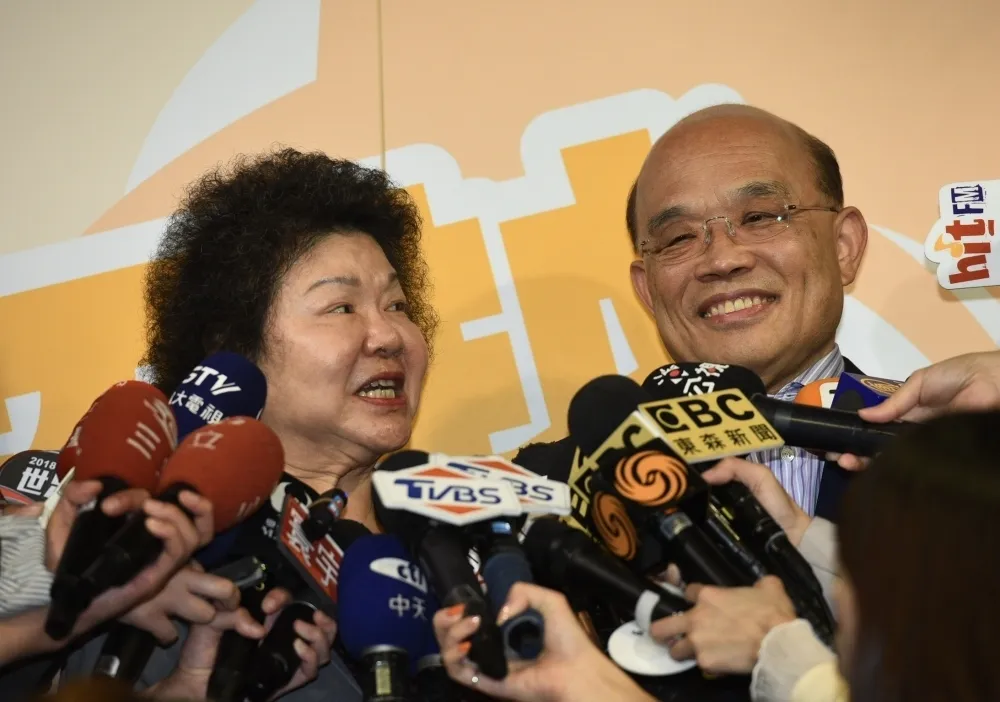 【衝衝衝！考慮中】 花媽今訪蘇貞昌 　力勸參選新北市長