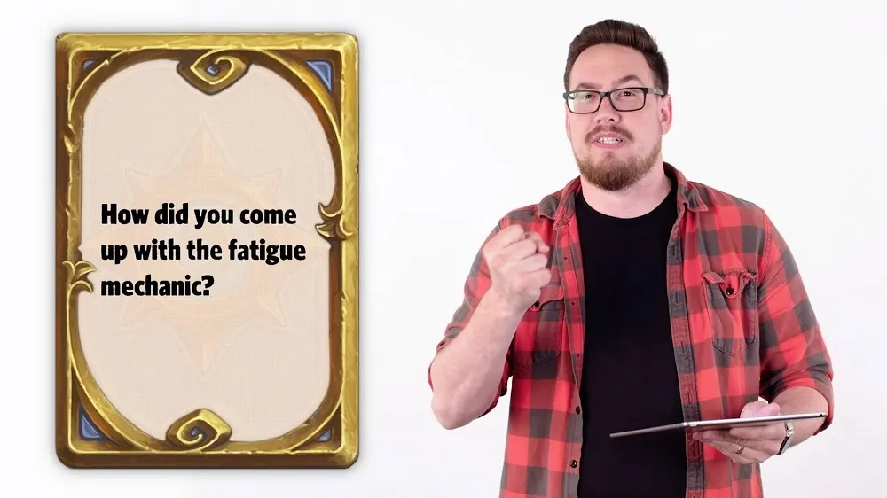 【爐石戰記】遊戲總監 Ben Brode：爐石戰記剛開始沒有疲勞機制　是鬥陣總監給完意見後才加進去的