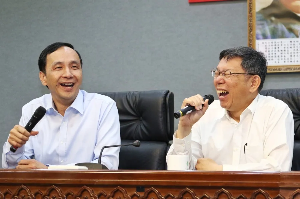 不到3成北市民贊成柯綠合　柯P：每天民調不一樣，不做父子騎驢的事