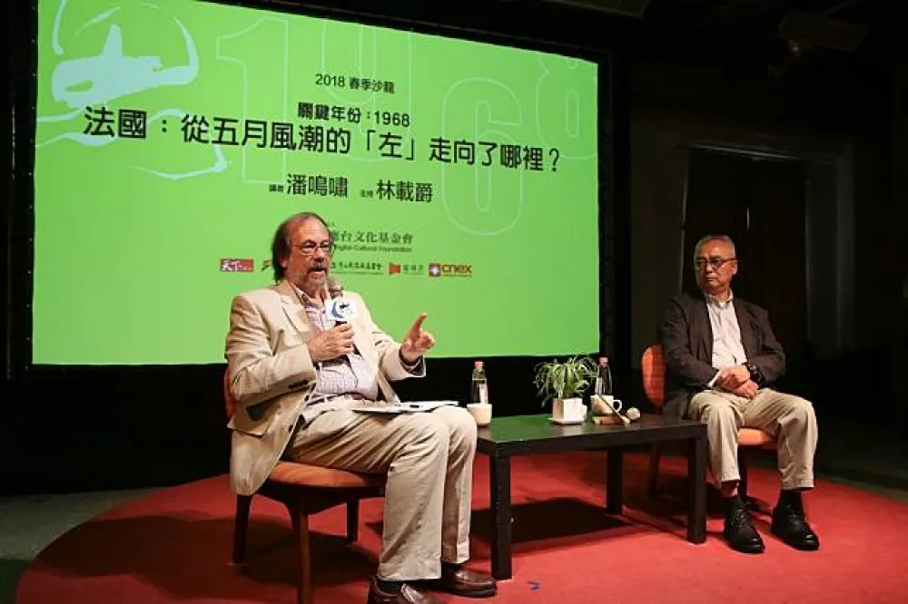 【思沙龍】「運動失敗，但革命成功了」　潘鳴嘯談參與1968年法國五月學運　