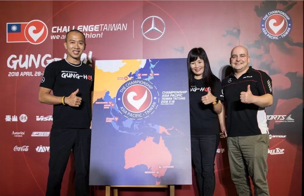 台灣賓士贊助「Challenge Taiwan」國際鐵人三項競賽　實現鐵人永不放棄的運動精神