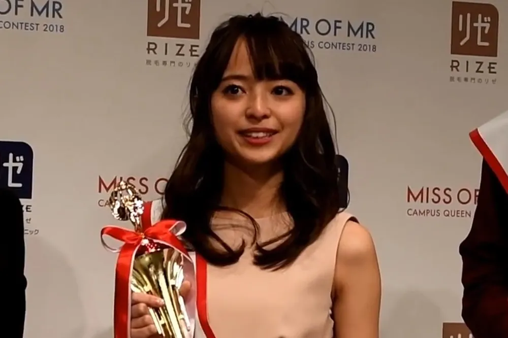 日本最正女大學生出爐！駒澤大學黑口那津獲校園小姐選美冠軍