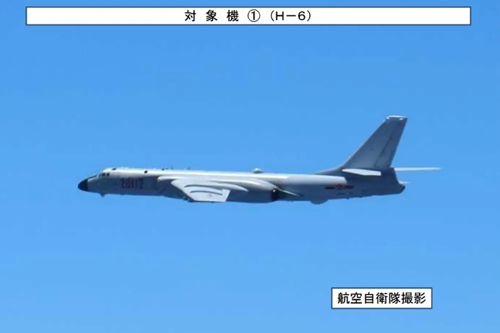 一次來8架！　中國軍機飛越日本宮古海峽