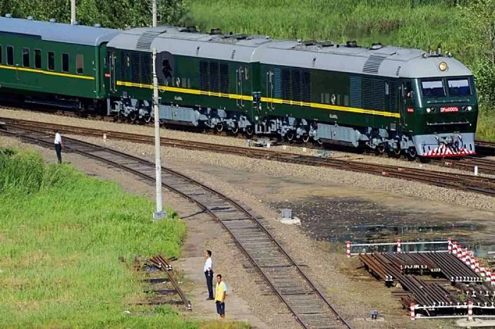 揭秘金正恩家族的東方快車   配備尖端通信的防彈列車　