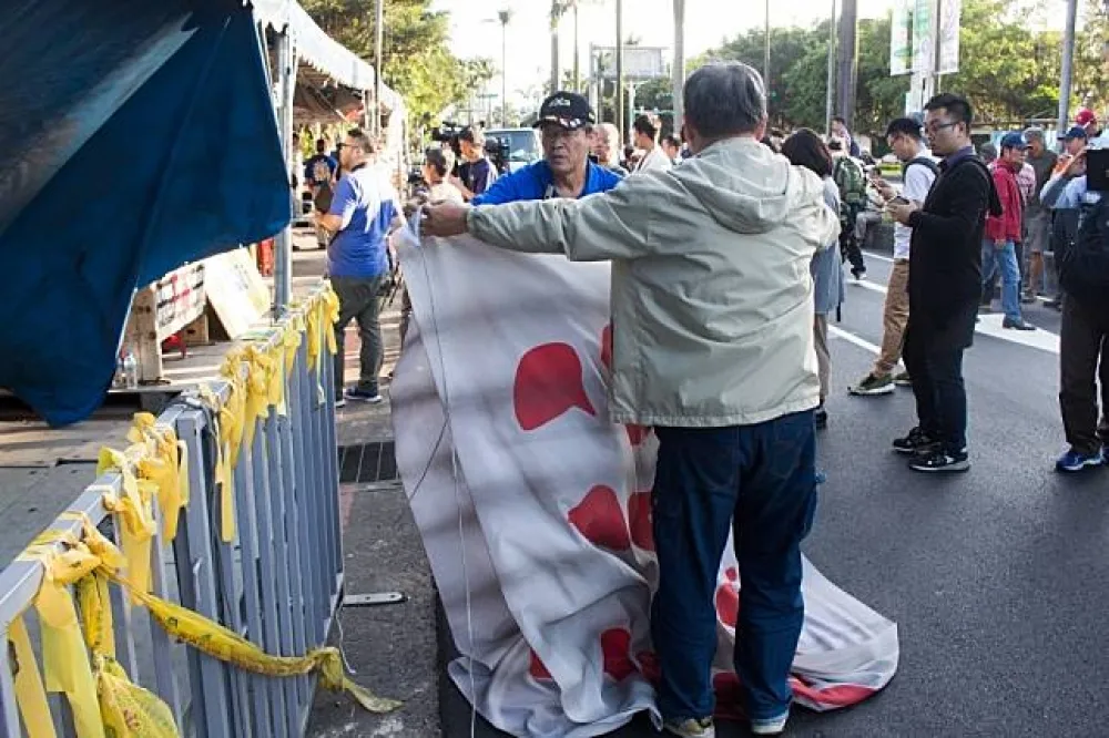 八百壯士402天立院基地今自拆　路權申請後原地重組
