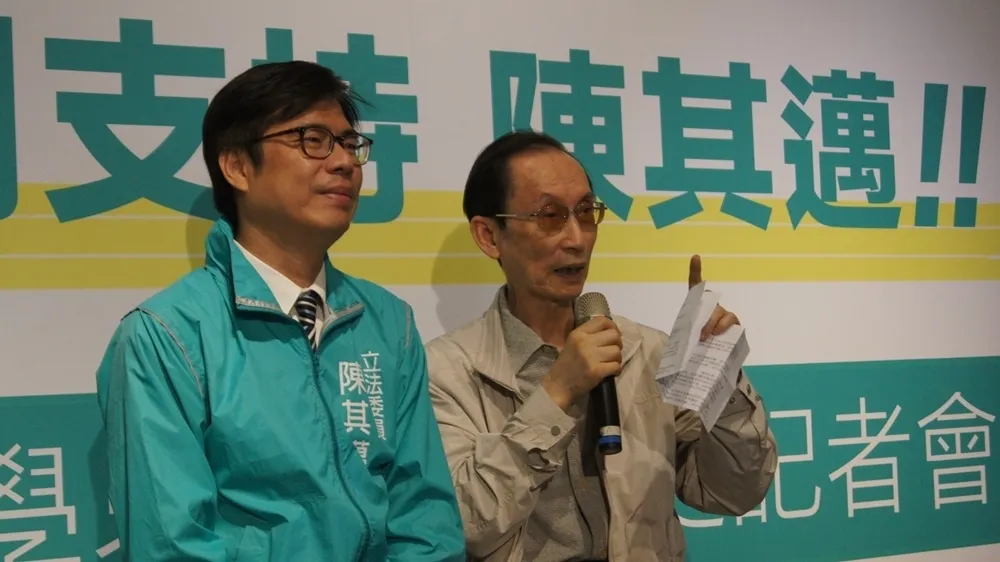 醫師詩人曾貴海：陳其邁最努力、已經準備好當一個好市長