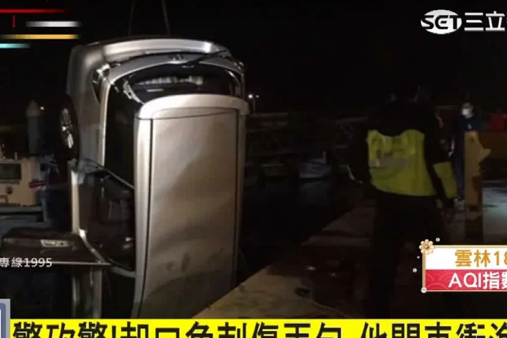 【警察砍警察】酒後起口角捅人　再開警車墜港造成1死1傷