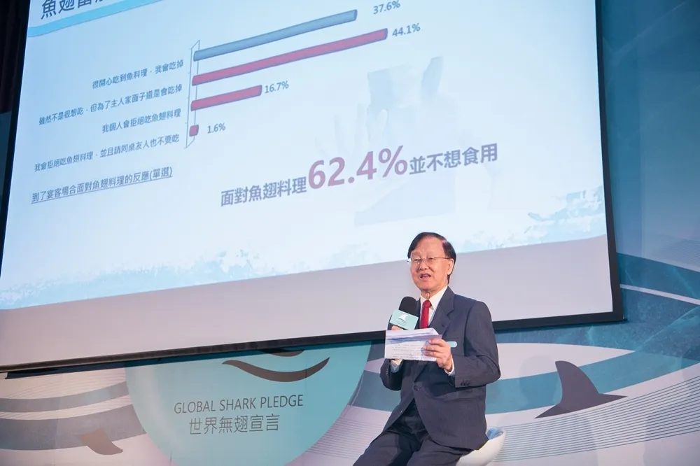 「拒吃魚翅，救自己也救鯊魚」！WildAid 「世界無翅宣言」邀請全球企業加入連署