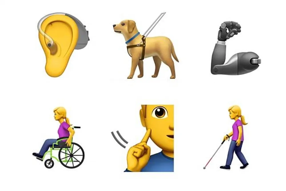 Apple將在2019推出身障人士Emoji表情符號