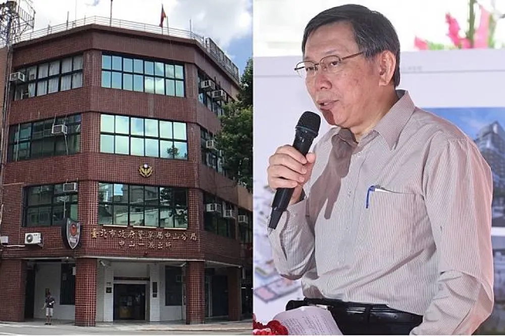 柯P出怪招整頓警紀　5度「進駐」中山一派出所