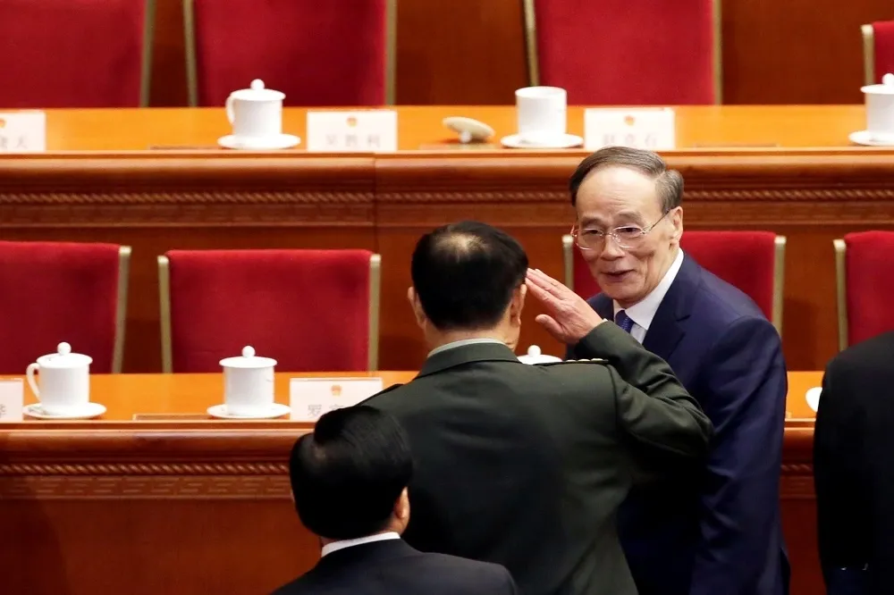 【2018中國兩會】習王體制成形　王岐山權力超越政治局常委