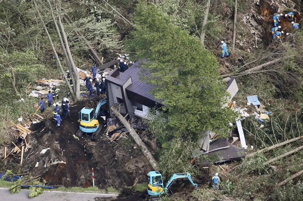 【北海道6.7強震】房倒、5人遭活埋、39人失蹤　核電廠無異狀