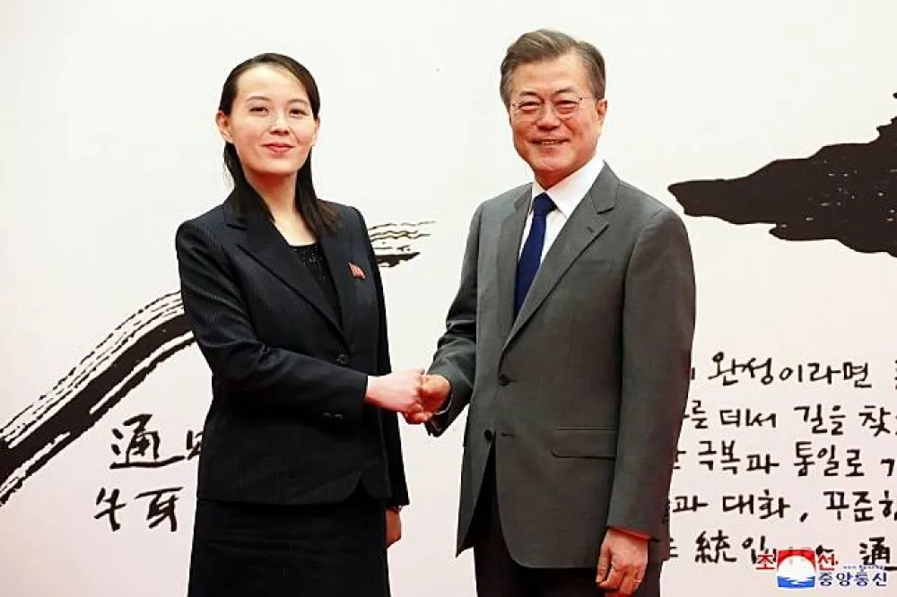 特使金與正進青瓦台　盼文在寅「開啟統一篇章」
