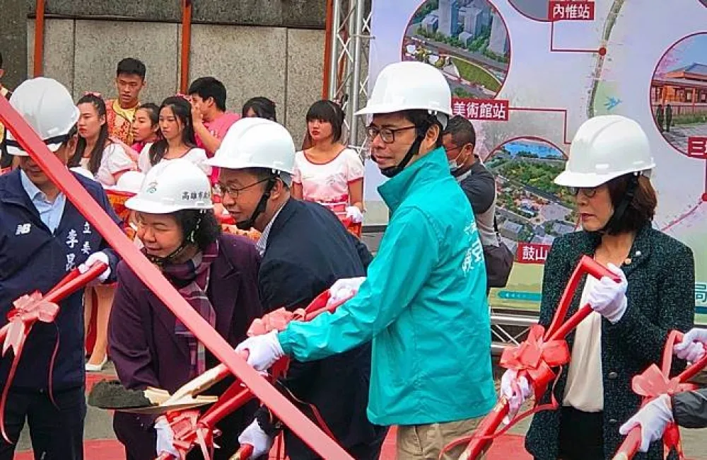 陳其邁：鐵路地下化都市再生計畫　活絡高雄車站經濟生活圈