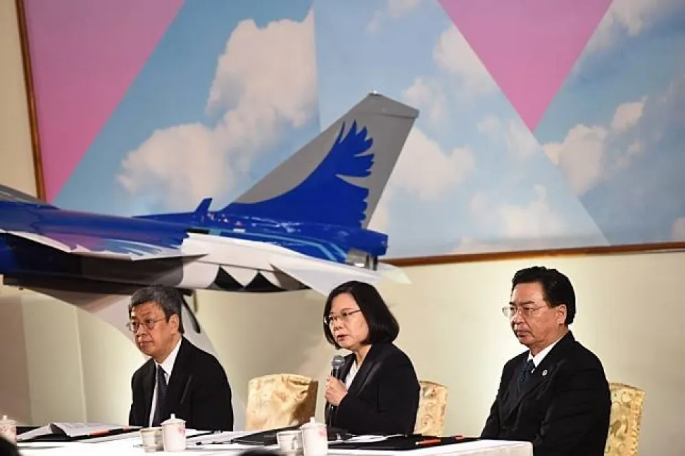 【總統府年終茶敘】維持現狀立場　蔡英文：兩岸關係不會暴走僵住