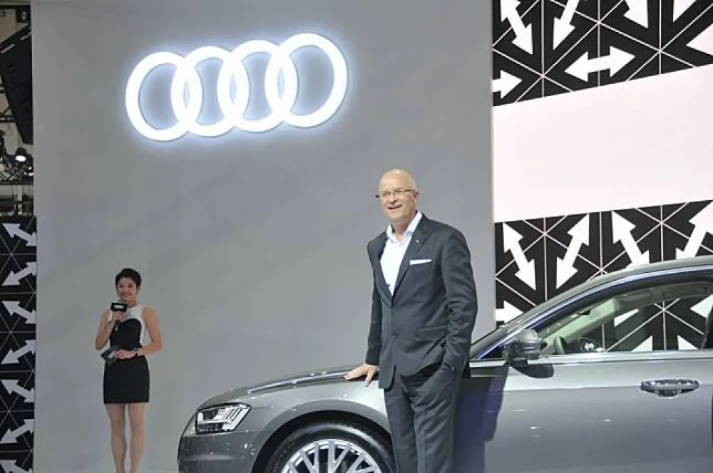 【車展現場搶鮮報】Audi前衛科技　全新A8正式亮相