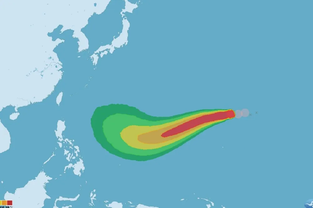 山竹恐成今年最強颱　15日將威脅台灣