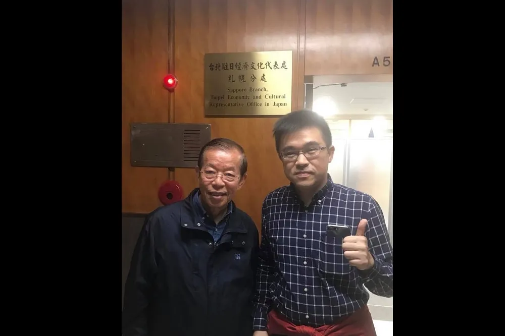 謝長廷大讚駐日代表處札幌分處　辛勞奔波外界難以想像