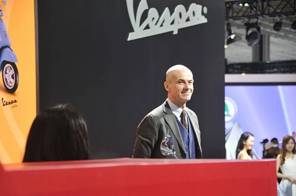 【車展現場搶鮮報】Vespa電動概念車在「2018 世界新車大展」首度在台亮相