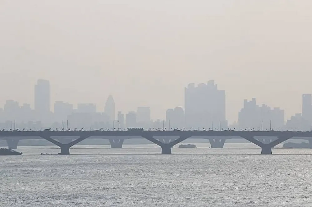 【全台空氣品質差】28日空污大爆發　北中南橘紅等級