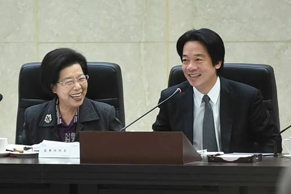 監察院至政院年度巡察　張博雅與賴揆互酸「下午不在」