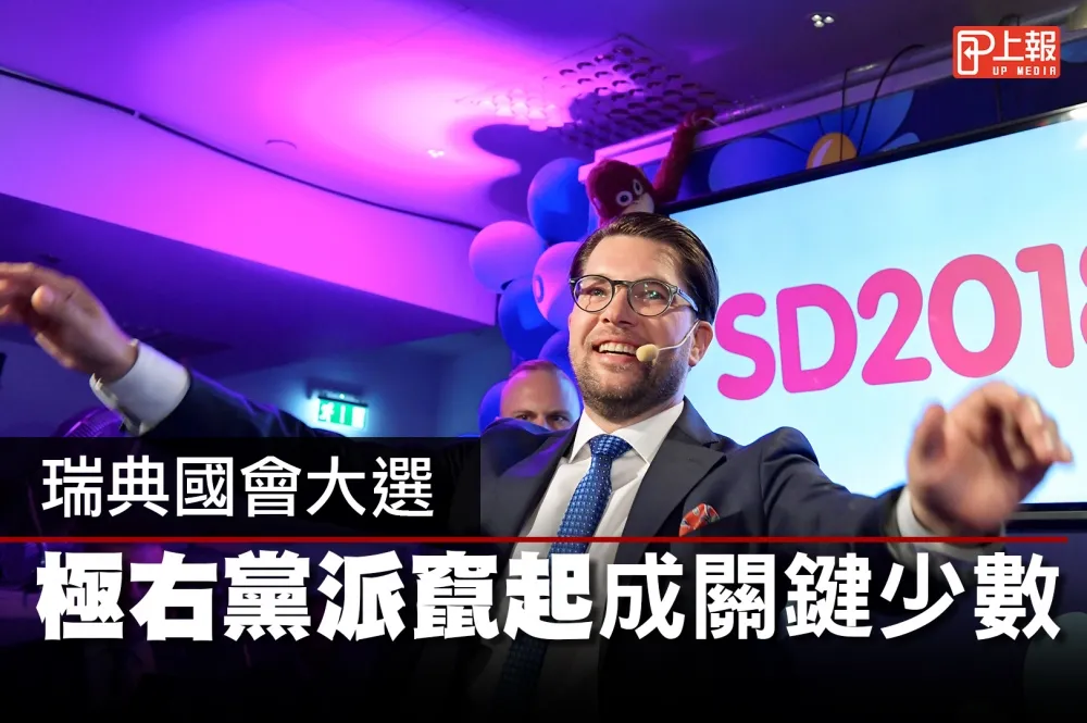【反移民奏效片】瑞典國會大選　極右黨派竄起成關鍵少數