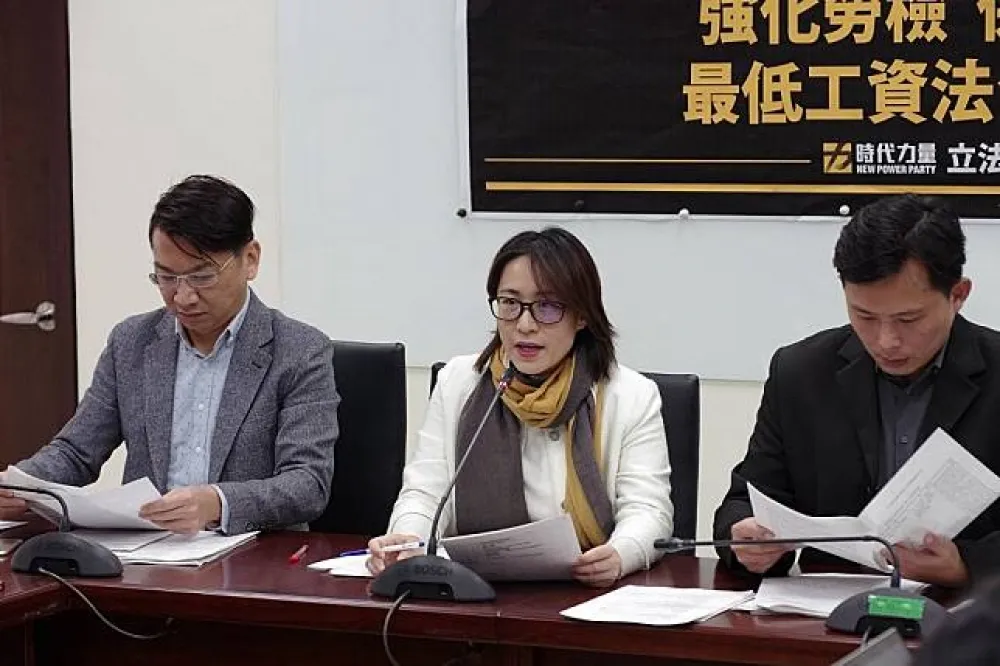 時力推勞動訴訟法和最低工資法　主張公投綁明年選舉
