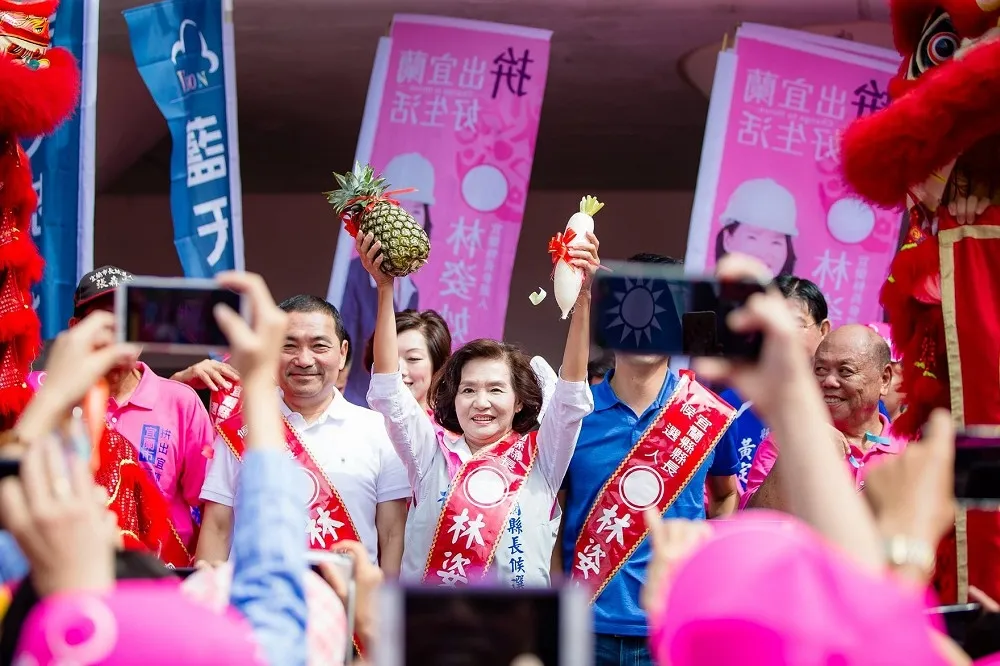 「沒握過林姿妙的手，代表你沒出過門」　一句話看出民進黨宜蘭跑不贏她　