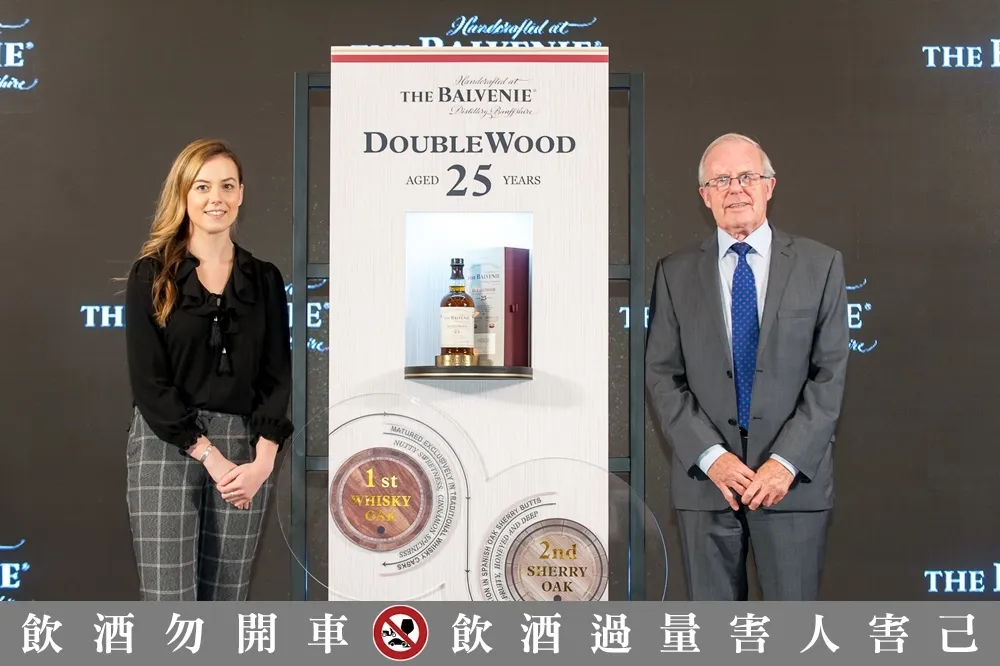 傳奇調酒師來台！百富 DoubleWood 上市25週年　限定包裝、全新酒款亮相