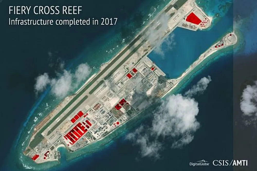 北韓危機做掩護　中國在南海爭議島嶼續增軍事設施