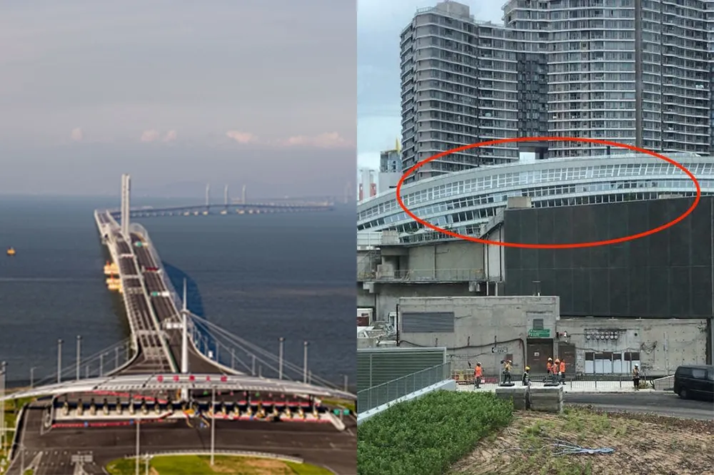 港珠澳大橋撐過強颱山竹考驗　僅部分門窗滲漏、燈具損壞