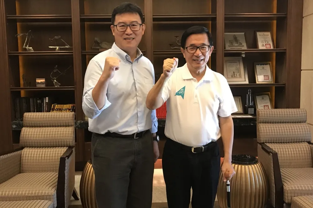 【阿扁選邊站】力挺姚文智　允諾出任最高顧問　