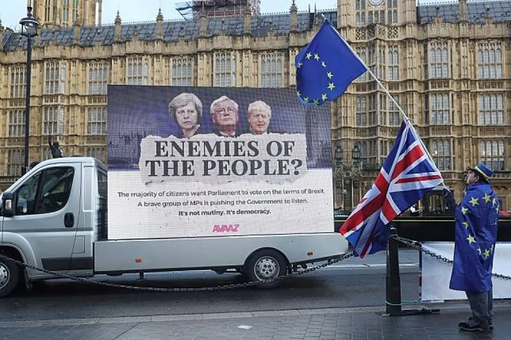 英國政府脫歐規劃苦吞首敗　國會贏得脫歐協議同意權