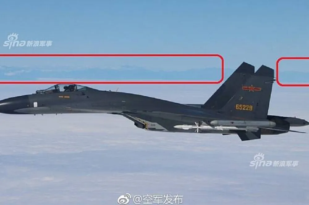 中國軍機繞「台灣島」　中媒酸日本自衛隊：你沒拍到「殲11」