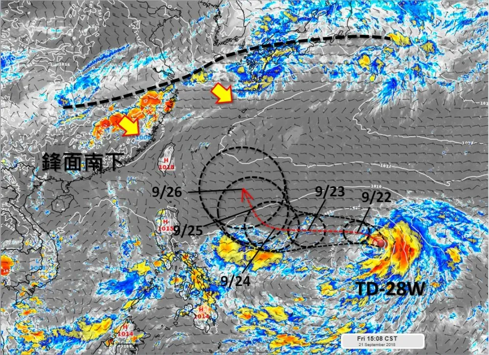 【「潭美」走向分歧】彭啟明「接近台灣機率大增」　有分析「轉向日本」